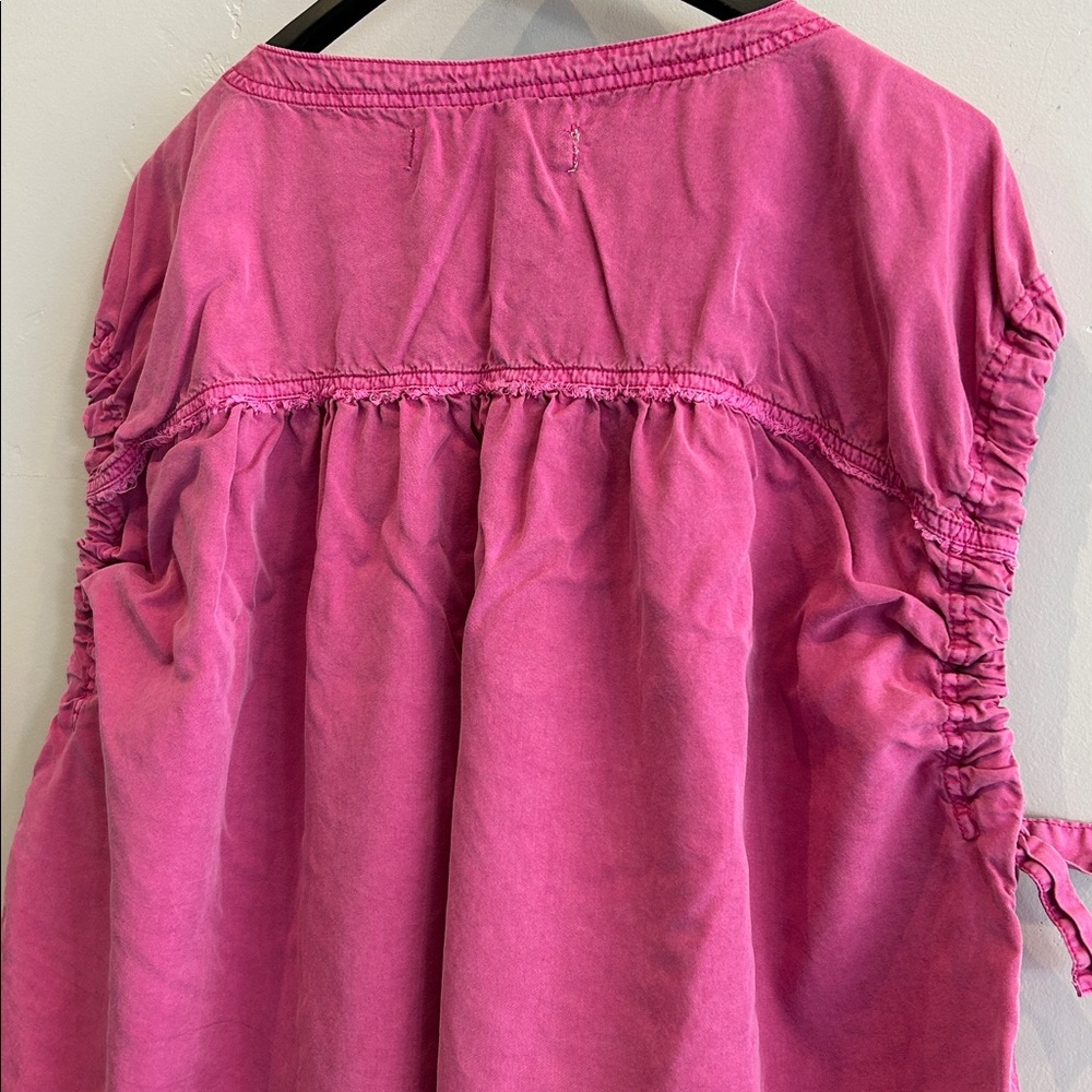 Free People Summer Love Henley Top - Picture 9 of 9
